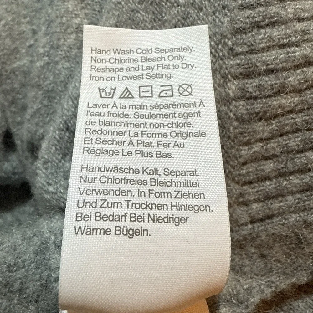 J. Crew Turtleneck Sweater in Supersoft Yarn Size XS‎ Gray Wool Alpaca Classic
